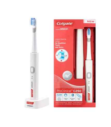 Brosse à Dents Électrique Blanche Colgate Pro Clinical C250 - Taille unique