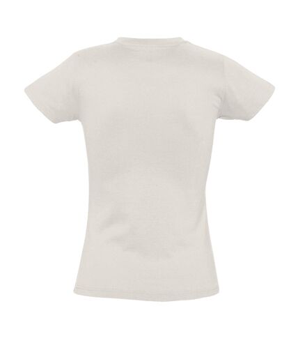 SOLS - T-shirt manches courtes IMPERIAL - Femme (Blanc cassé) - UTPC291