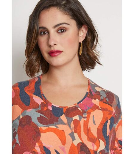 T-shirt manches longues imprimé