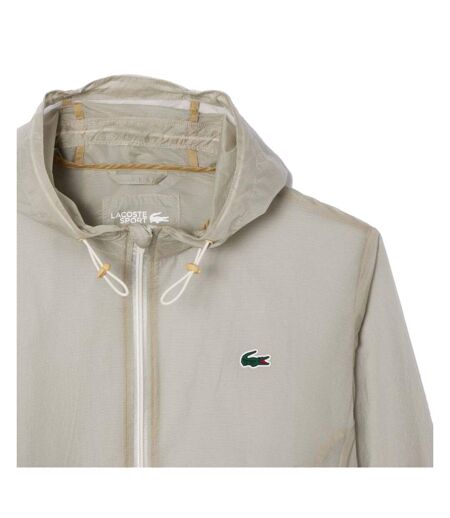 Veste De Sport Homme Crème Lacoste