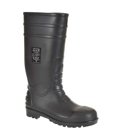 Portwest Mens Total Safety Wellington Boots (Black) - UTPW835