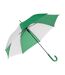 Parapluie Droit 89 Cm X 103 Cm Vert Blanc L-Merch-1