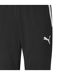Mens Team Liga Crop Tracksuit Bottoms Black White Puma-3