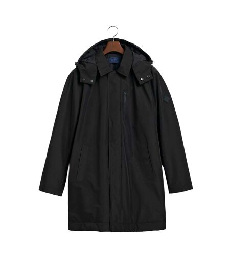 Mens Padded Car Coat Black Gant