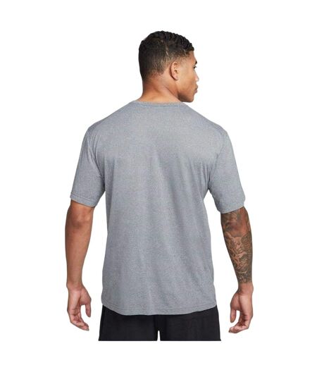 Mens Hyverse Swoosh Short-sleeved T-shirt Smoke Grey Nike