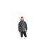 Unisex Adult Prism Pu Waterproof Jacket Black Olive Result Recycled-1