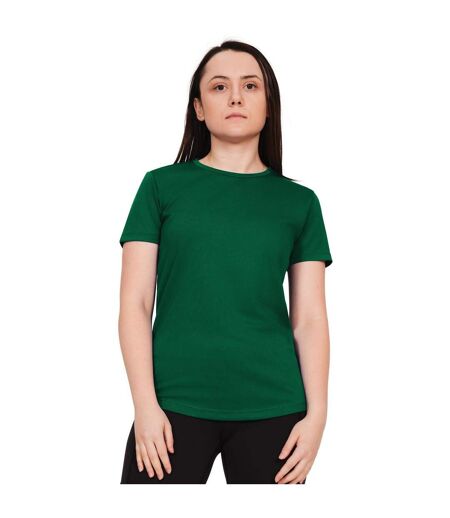 Casual Classics Womens/Ladies Original Tech T-Shirt (Forest Green)