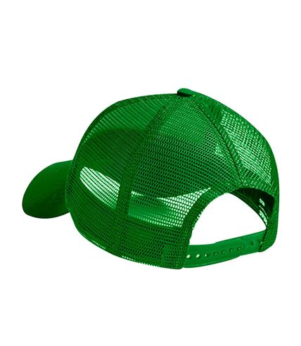 Casquette trucker adulte vert / blanc Beechfield