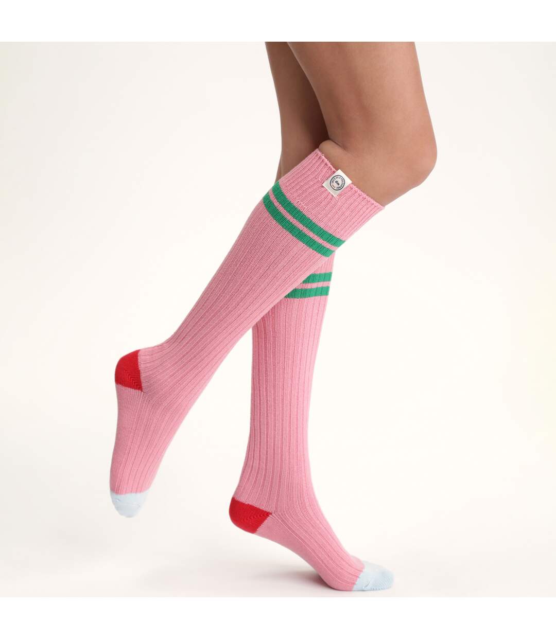 Chaussettes hautes Dim x Inès de La Fressange-2