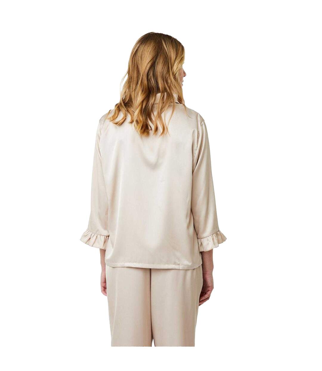Haut De Pyjama Motif/style Uni Saga Femme Gris Foncé CCDK Copenhagen-4