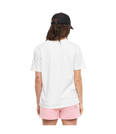 T-shirt femme regular col rond print devant Wash Vondutch
