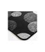 Tapis Déco Imprimé Terence 45x75cm Noir-2