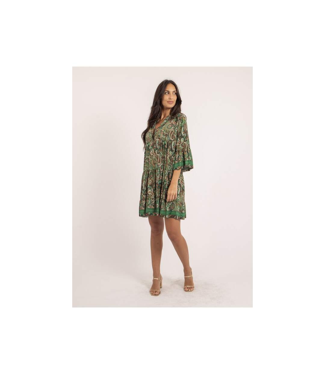 Robe courte motifs IMOSTA - Dona X Lisa-4