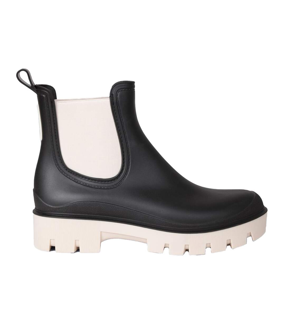 Womens/ladies Leah Ankle Length Wellington Boots Black Animal-2