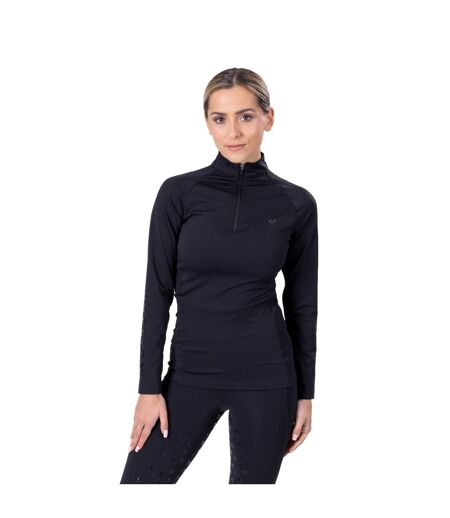 Haut Thermique Eltar Femme Noir Aubrion