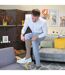 6 Paires Chaussettes en 100% Coton Homme Hautes-5