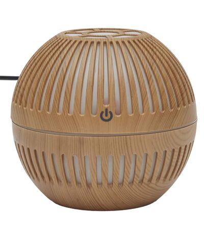 Diffuseur d'Huile Essentielle Rond 10cm Marron