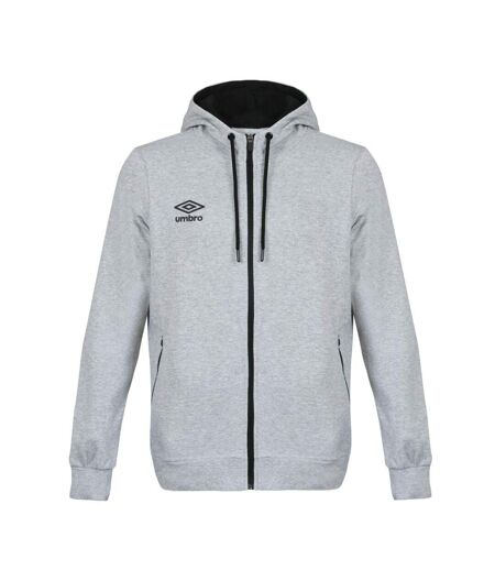 Sweat zippé gris homme umbro 943861