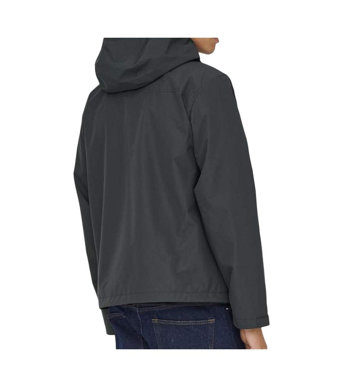 Manteau noir homme only & sons donny life-2
