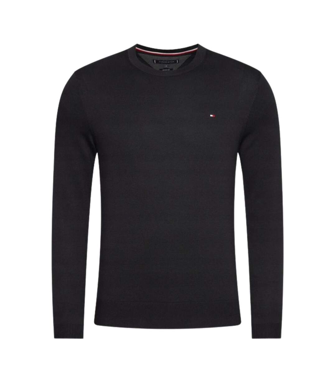 Sweat Motif/style Uni Homme Noir Tommy Hilfiger-1