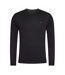 Sweat Motif/style Uni Homme Noir Tommy Hilfiger-1