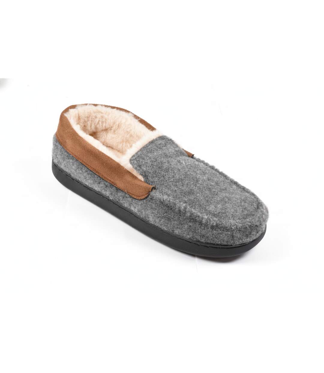 Charentaise fourrée homme Pantoufle PREMIUM MU9733-1