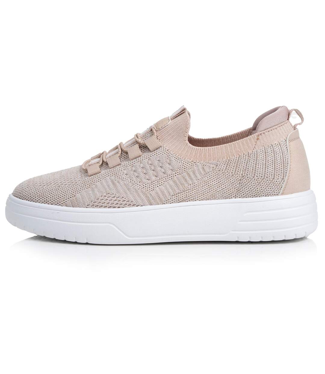 Isotoner Baskets femme confortable, résistante, semelle à mémoire forme et facile à enfiler-4