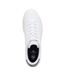 Mens Carnaby Leather Flat Trainers White Navy Lacoste-3