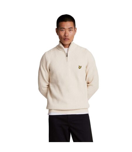 Pull shaker homme blanc cassé Lyle & Scott Lyle & Scott