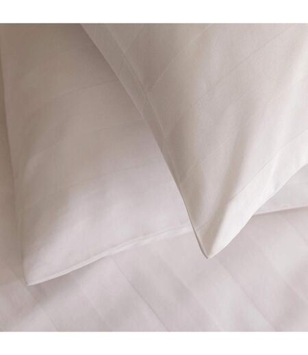 Parure de Lit Satiné 260x240cm Blanc