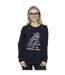 Disney Sweat Womens/Ladies Lady And The Tramp Christmas Hugs (Bleu marine) - UTBI23178-2