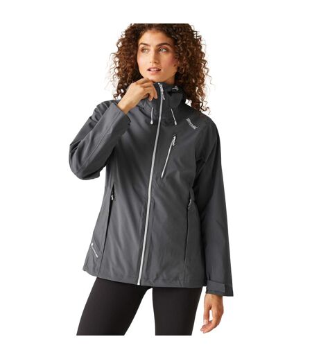 Womens/ladies Birchdale Ii Waterproof Jacket Seal Grey Regatta