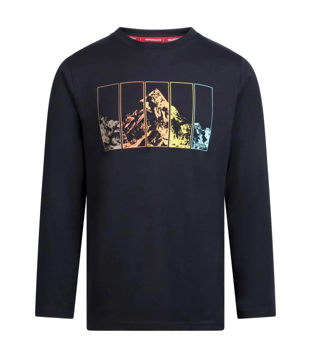 T-shirt Manches Longues Décontracté Zeplin Homme Noir Trespass-2