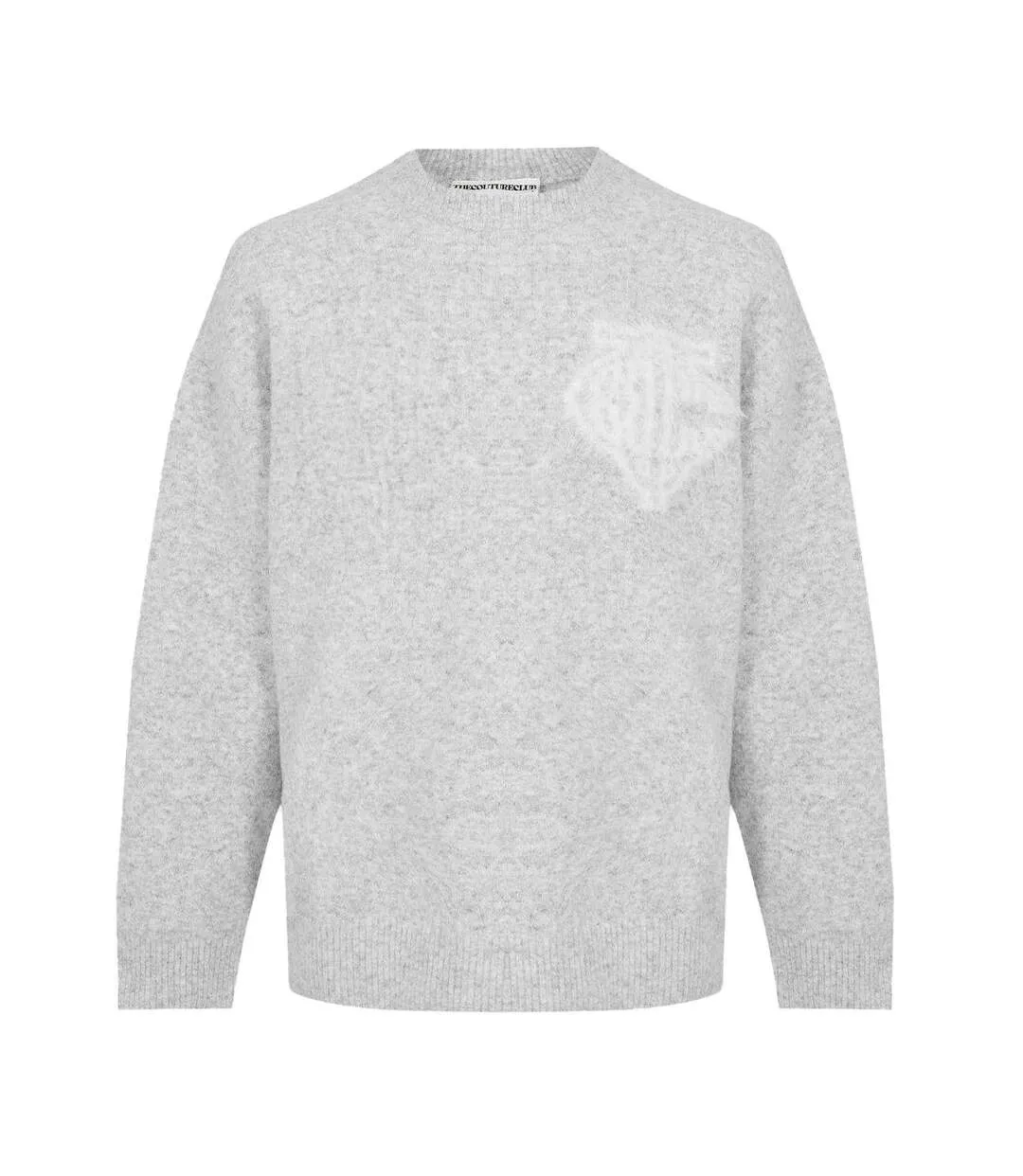 Pull Homme Gris Couture-2