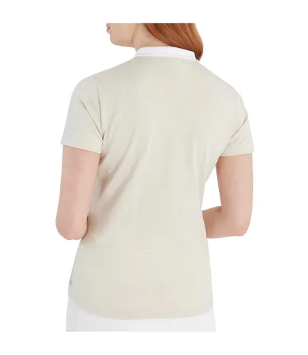 Womens/ladies Regular Polo Shirt Birch Calvin Klein
