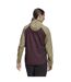 Womens/ladies Two Tone Windbreaker Maroon Beige Five Ten-1