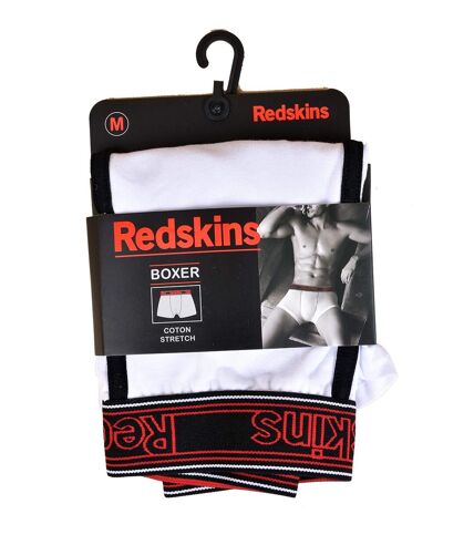 Boxer homme REDSKINS Confort et Qualité -Assortiment modèles photos selon arrivages- Dionysos Redskins Blanc