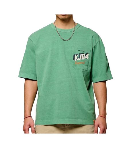 T-Shirt vert homme kaporal baxh - l