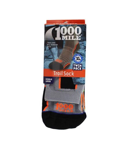 2 Pack Men's Eco-Friendly Trail Repreve Socks | Single Layer Socks