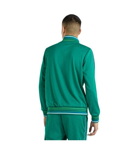 Mens monogram anthem jacket green Umbro