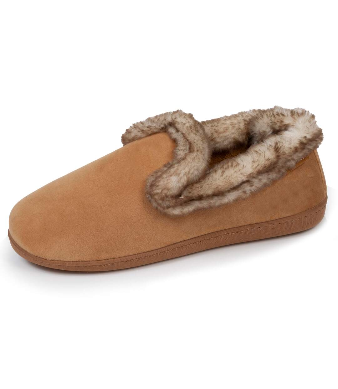 Isotoner Chaussons Charentaises femme semelle ergonomique confort, chauds-1