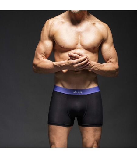 3 Pack Mens Cotton Rich Blend Everyday Fitted Trunks