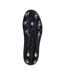 Mens Stampede Groundbreak Team Patterned Leather Soft Ground Rugby Boots Black Silver Canterbury-4