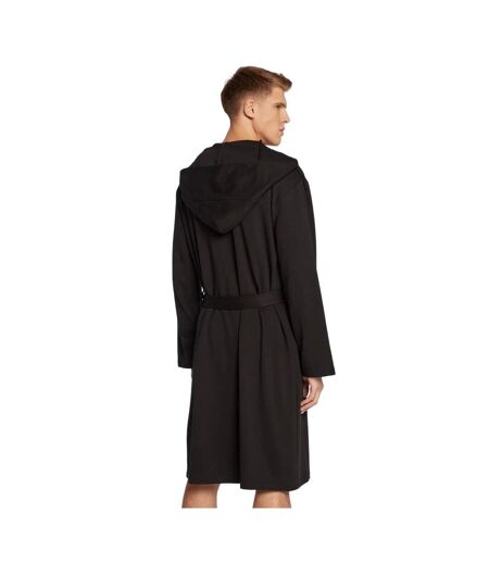 Mens Modern Cotton Dressing Gown Black Calvin Klein