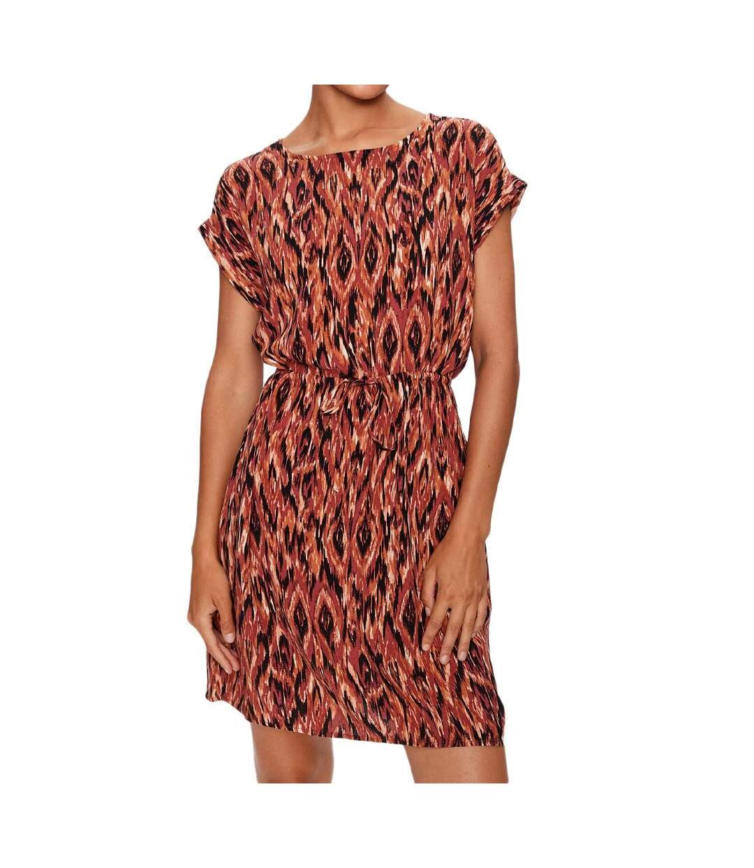 Robe Orange Femme Vero Moda Easy - L-1