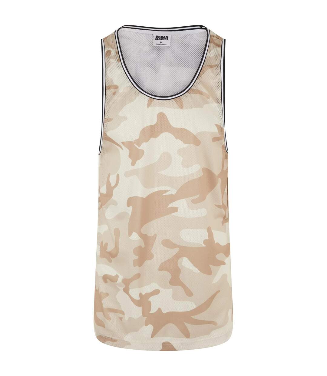Débardeur Motif/style Camouflage Homme Sable Camouflage Urban Classics-1