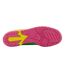 Womens/ladies 550 Neon Leather Trainers Green Pink Yellow New Balance-3