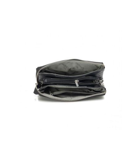 Katana - Pochette multifonctions femme en cuir - noir - 8659