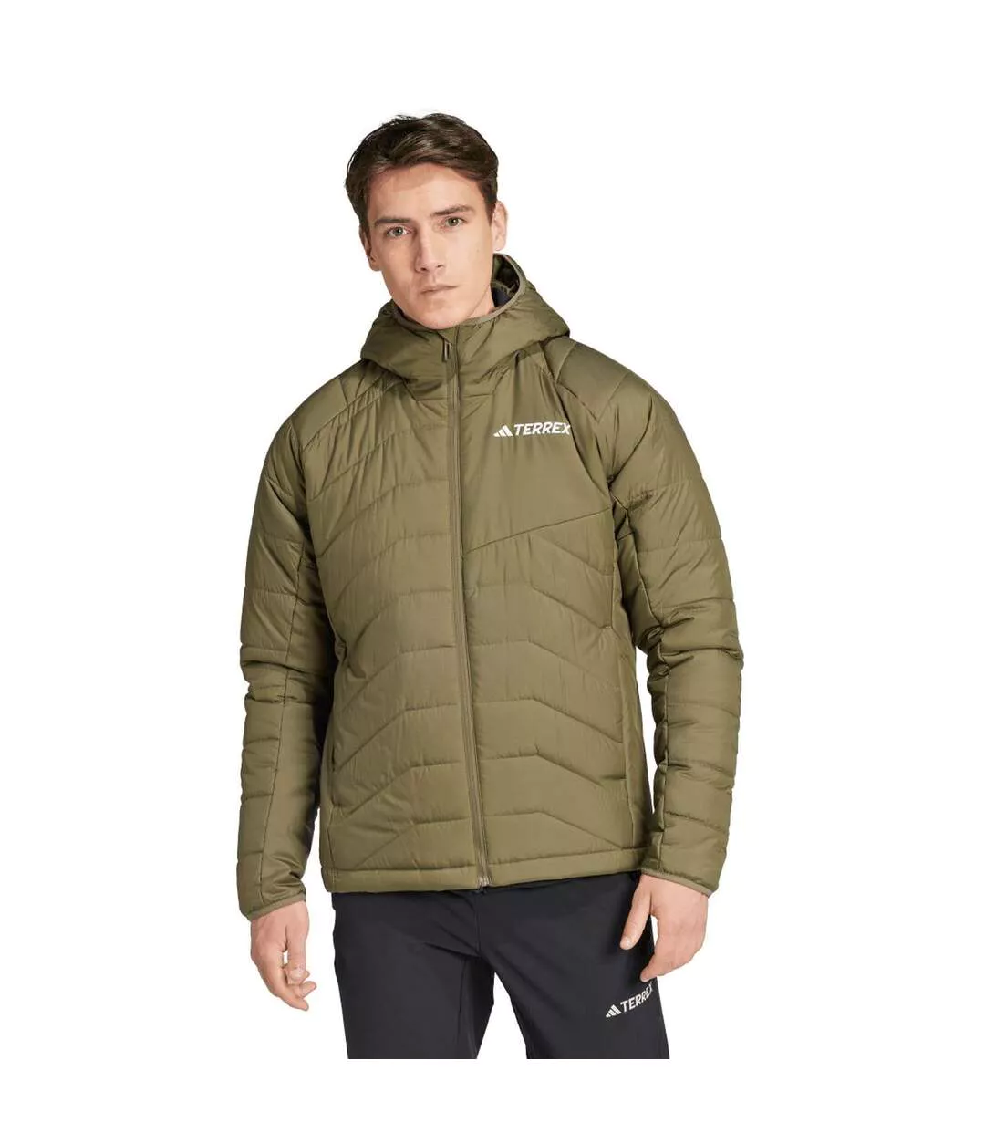 Veste À Capuche Terrex Multi Adulte Olive Adidas-1