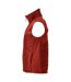 Mens Customised Cli Thermal Gilet Autumn Red Mascot-4